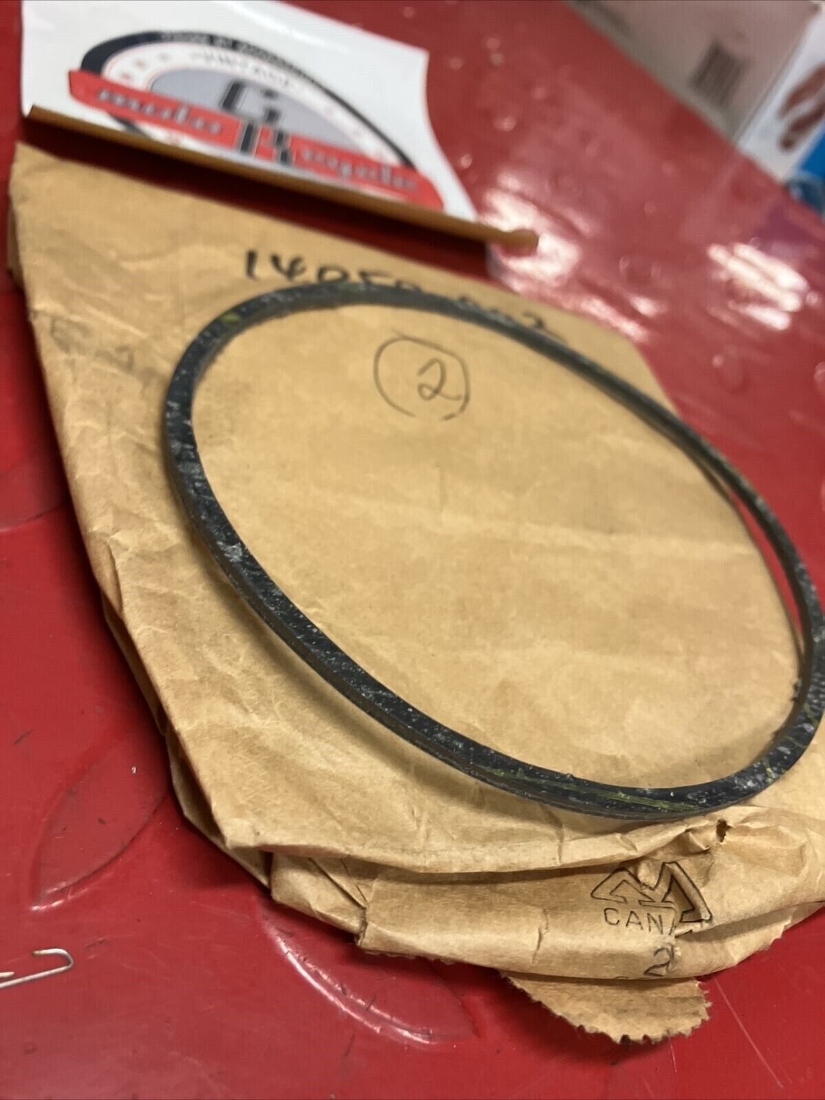 NOS KAWASAKI BREAKER COVER GASKET 14050-002 K21