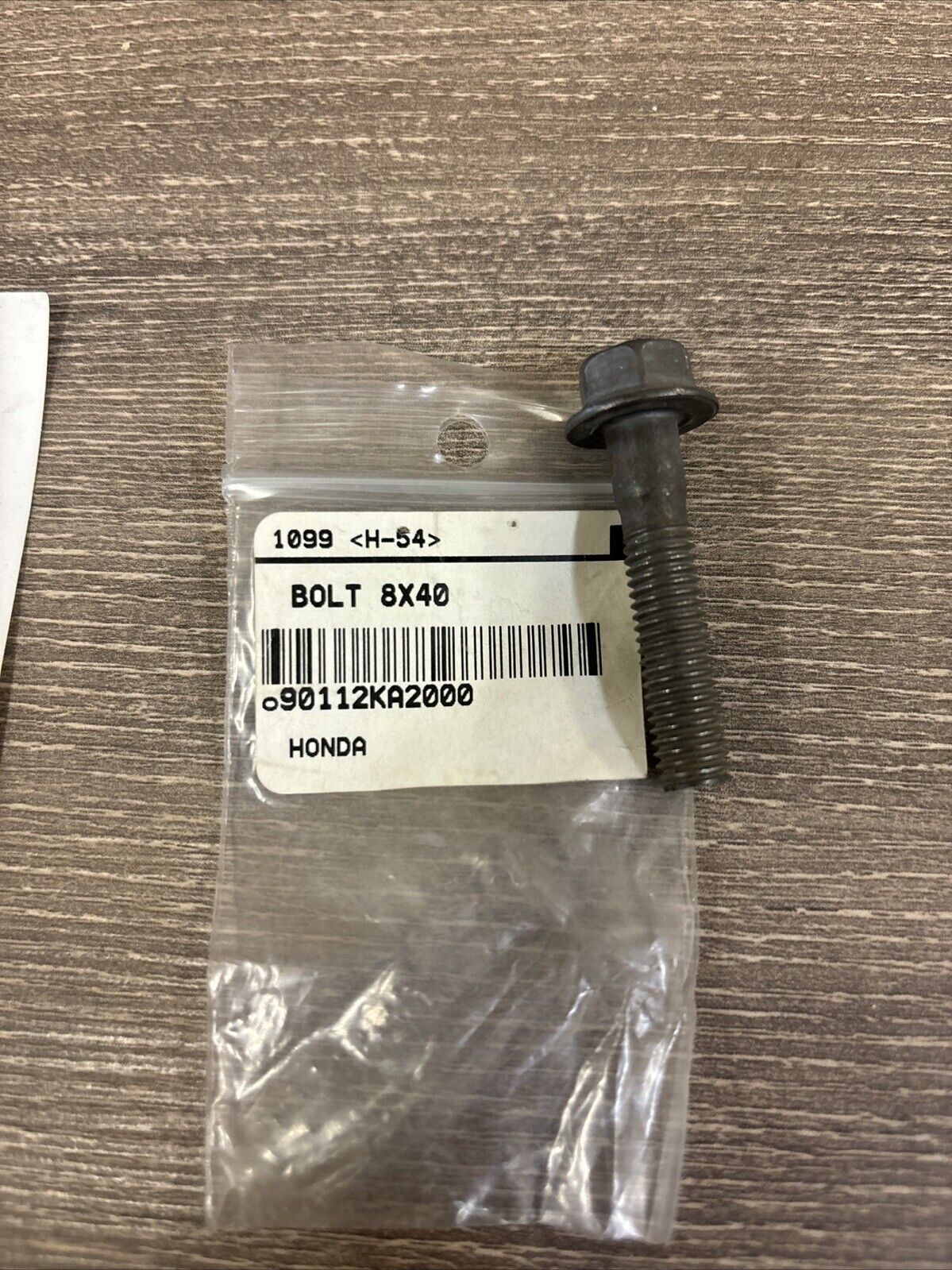 NOS Honda ATC200X CT125 CT185 XL125R XR200 R UBS BOLT 8X40 90112-KA2-000 H132