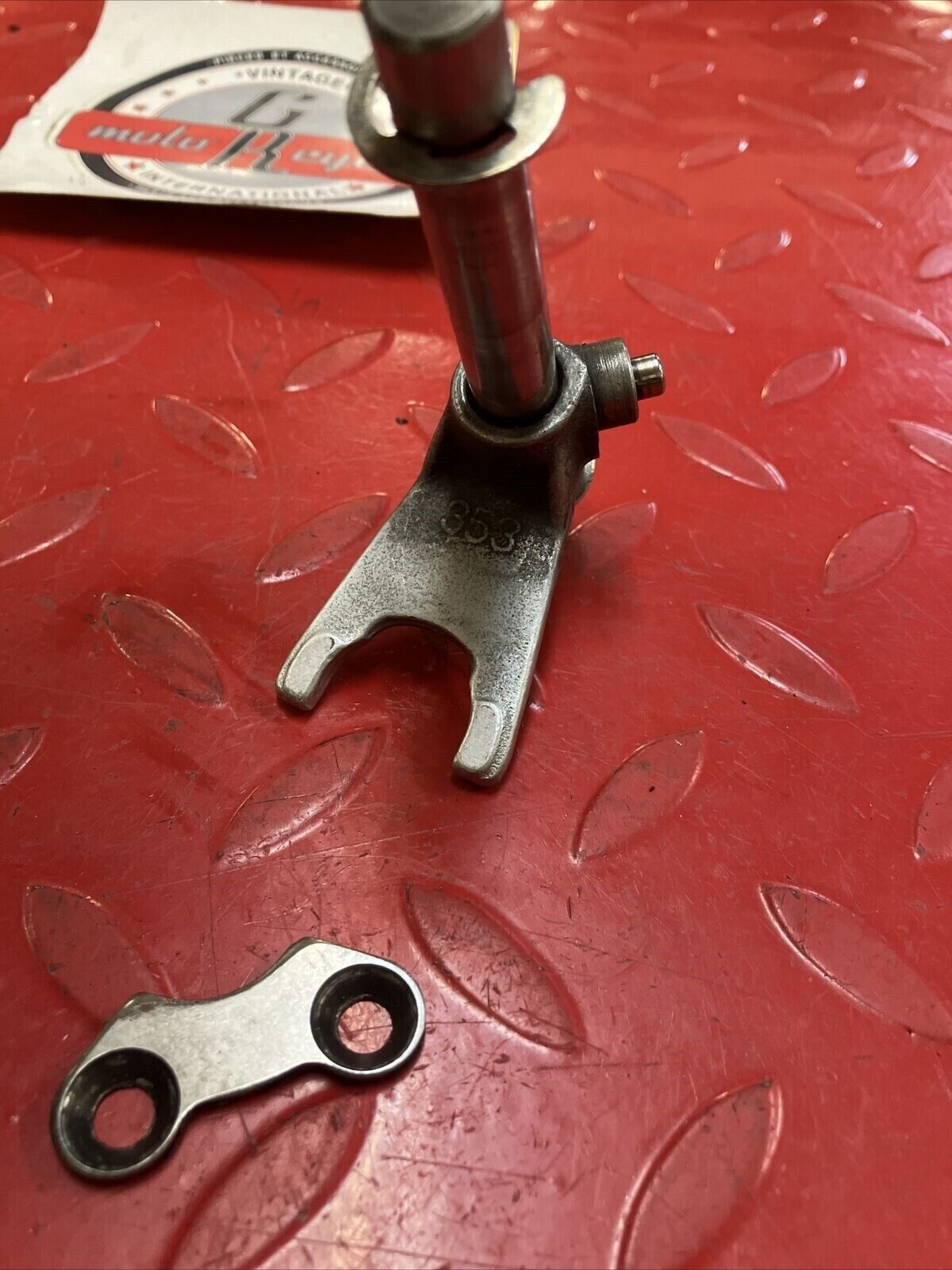 Yamaha DT80 1982 transmission gearshift gear shift can drum forks GT80