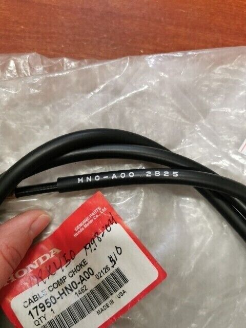 NOS Honda TRX450FM TRX450S CHOKE CABLE 17950-HN0-A00 H104