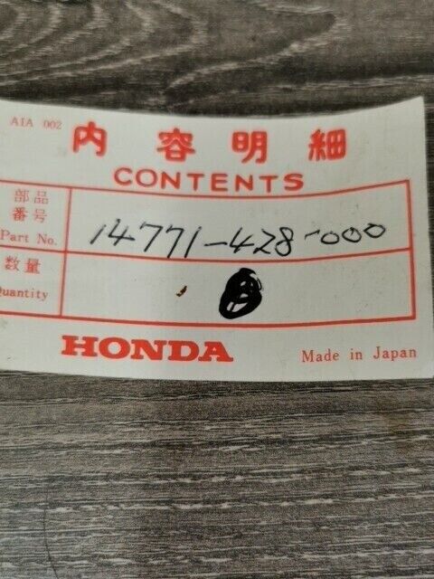 NOS HONDA CB250RS 1980 RETAINER VALVE SPRING 14771-428-000 H77