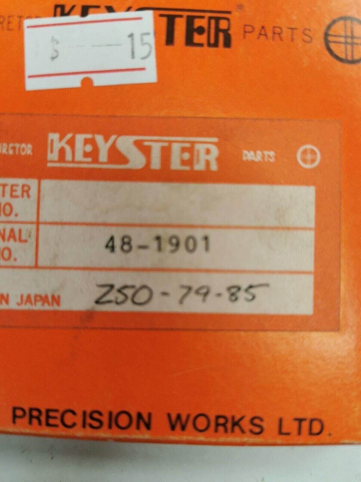 NOS KEYSTER Z50 1979 - 1985 Carb Rebuild Kit 48-1901 J20