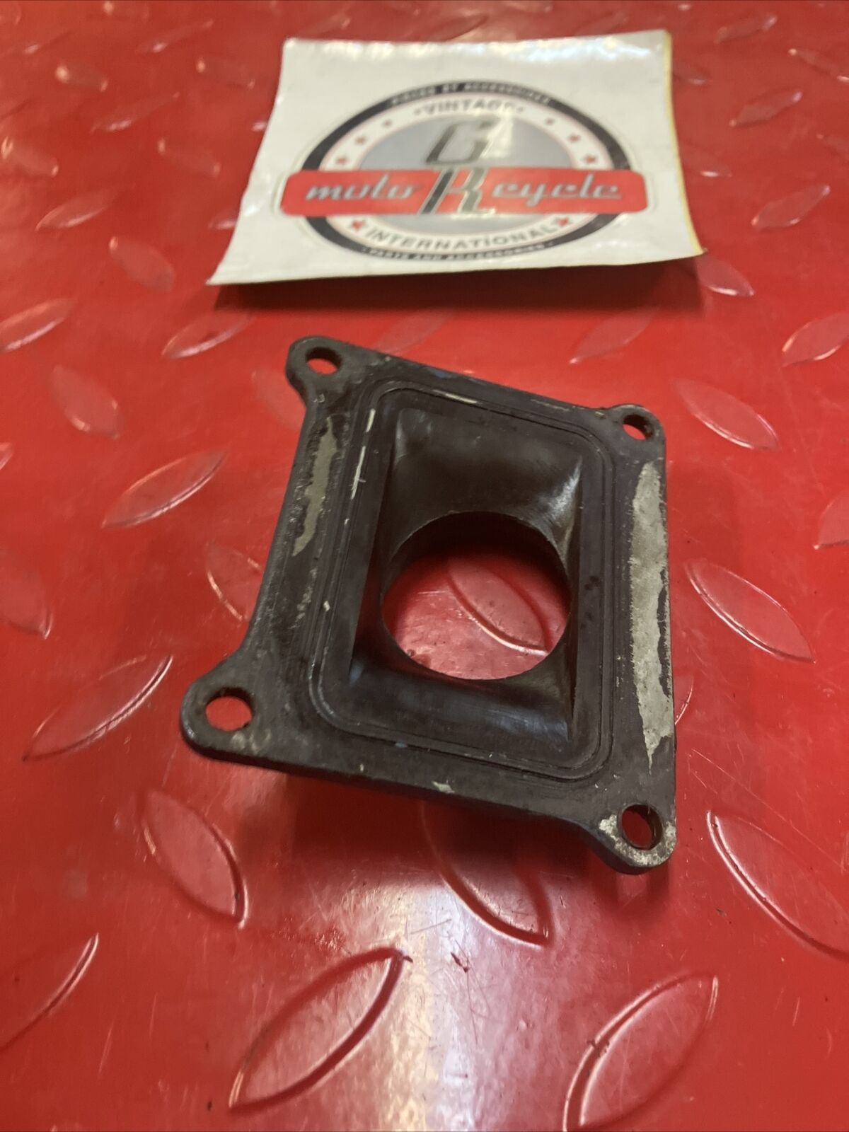 Suzuki RM125 1982 Intake manifold carburetor joint boot pipe 1983 2