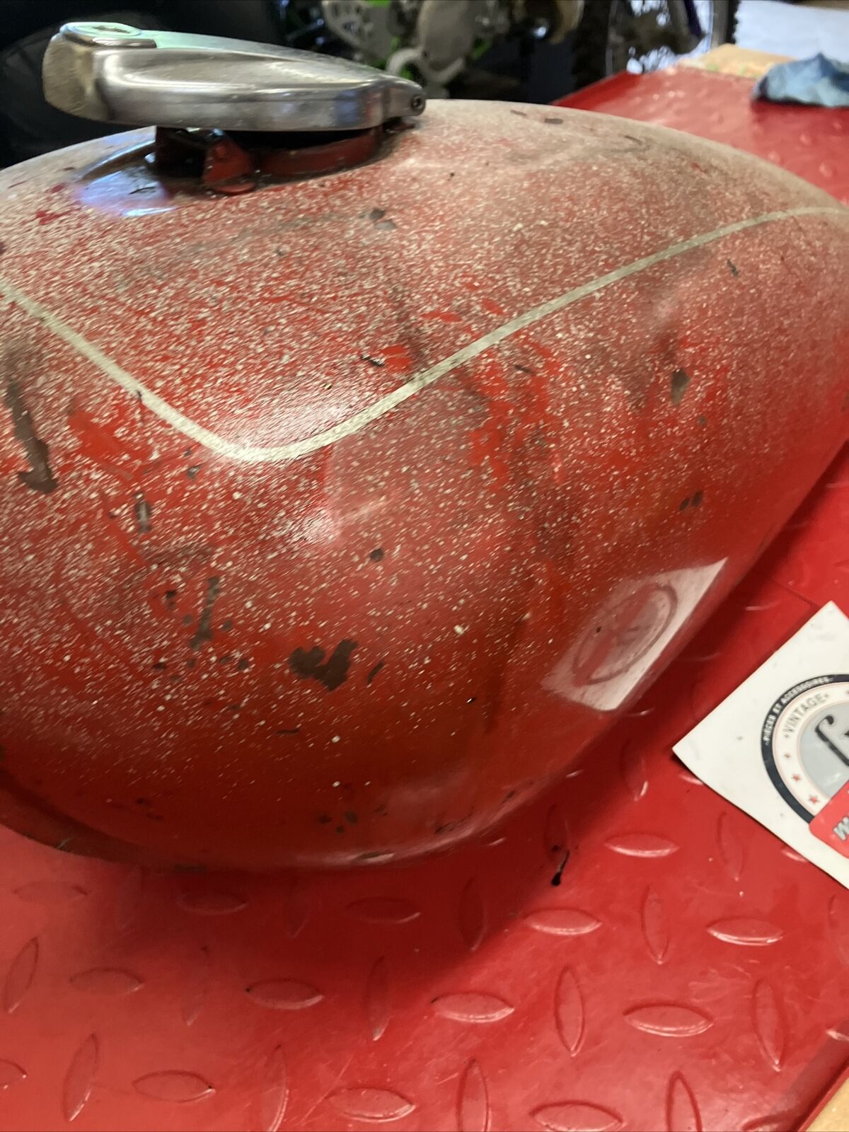 Yamaha XS650 Fuel tank gas petrol reservoir
