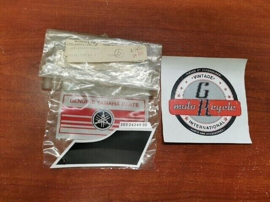 NOS Yamaha 1976 GT80 FUEL TANK GRAPHIC (DAMAGED) 393-24249-30-00 Y121