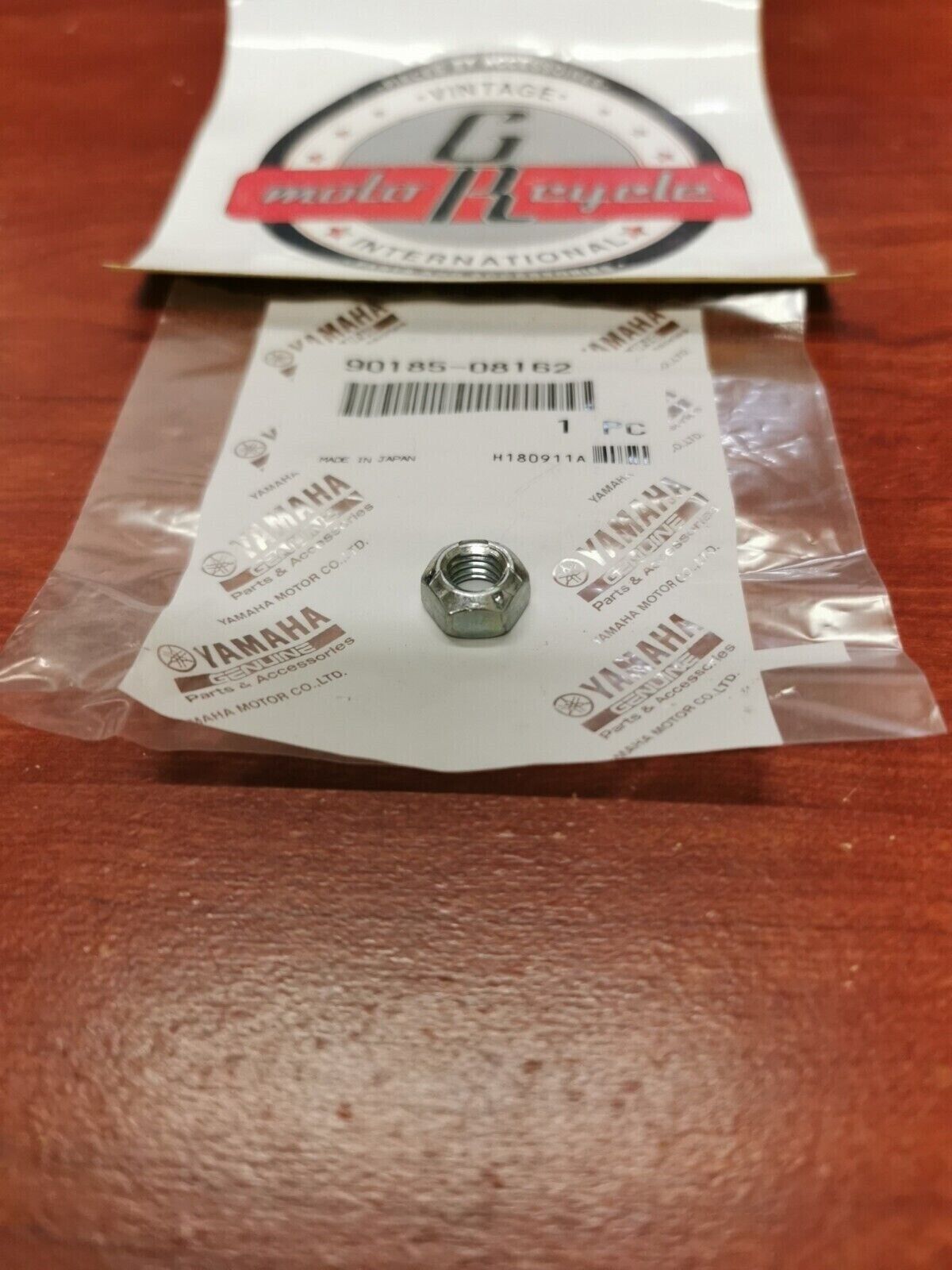 NOS Yamaha 2000 TZ250 REAR WHEEL SELF-LOCKING NUT 90185-08162-00 Y83