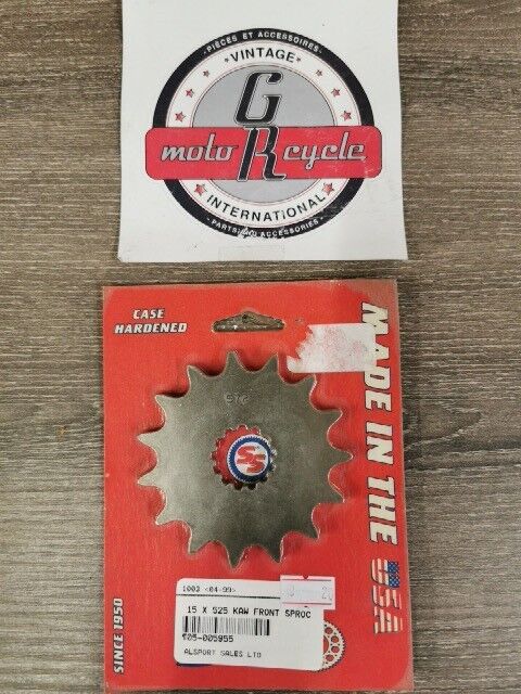 NOS CASE HARDENED GSXR600 GSXR750 ZR750 TDM850 FRONT SPROCKET 005955 J61