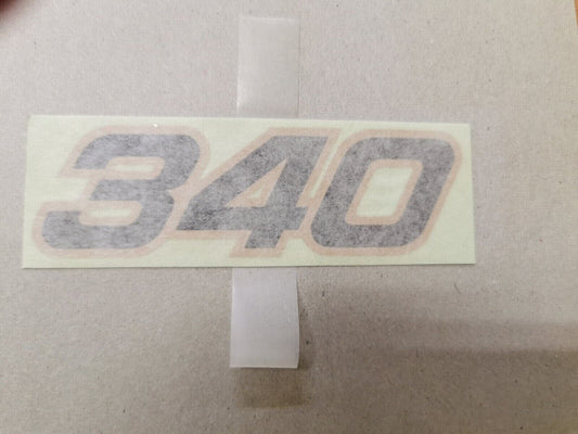 NOS YAMAHA 340 1987 EMBLEM 1 82H-77351-00-00 Y49