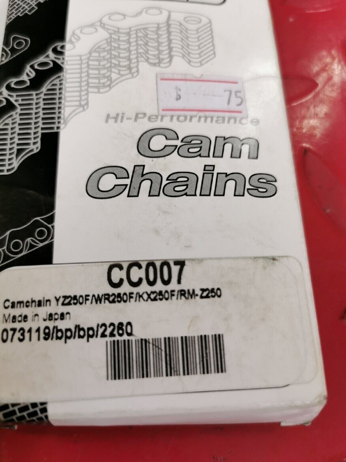 NOS Wiseco KX250 RMZ250 YZ250 WR250 Cam Chain CC007 J10