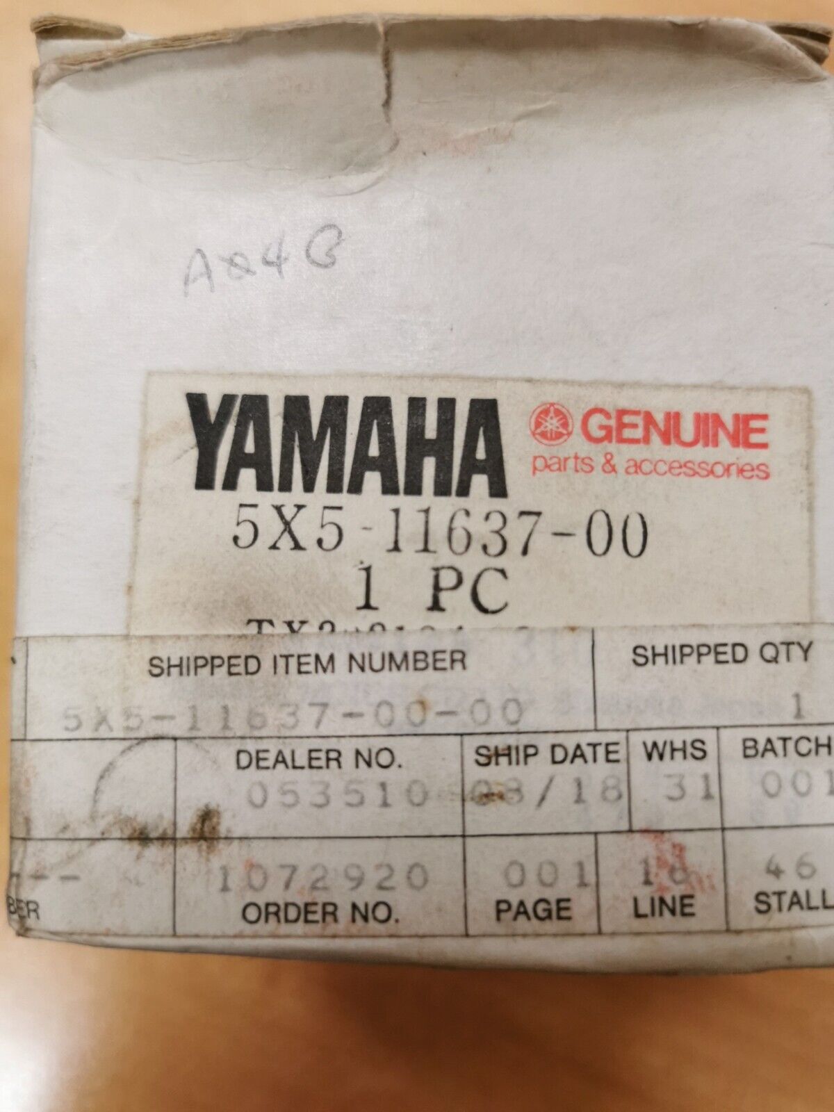NOS YAMAHA YZ250 1982 PISTON 3 O/S 0.75 5X5-11637-00-00 Y45