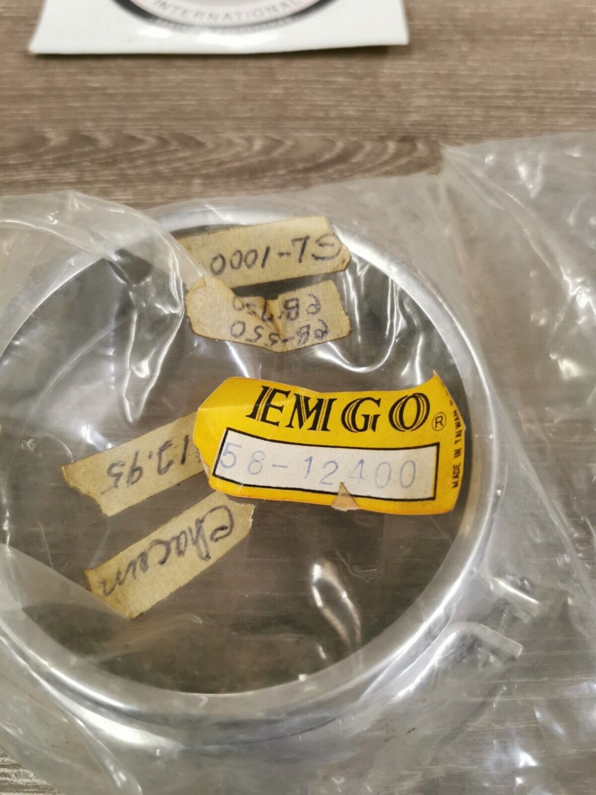 NOS EMGO CB550 CB750 SPEEDOMETER CHROME CAP 58-12400 J30