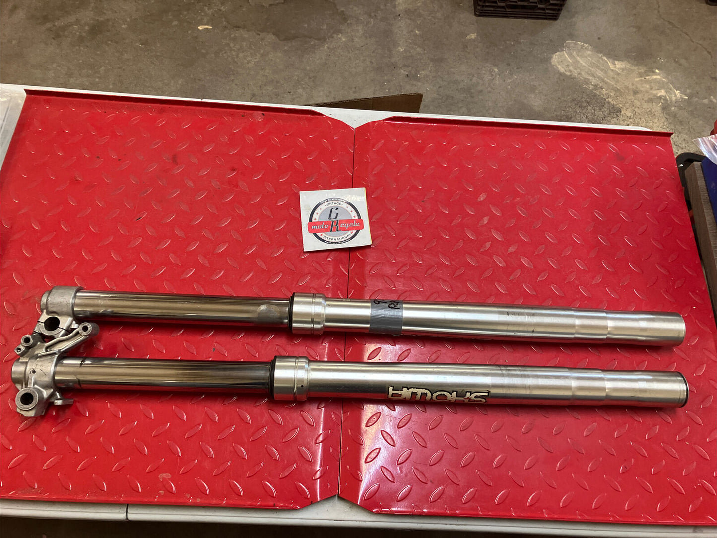 Suzuki RM250 1992 left right front forks 51103-28C71 51104-28C71