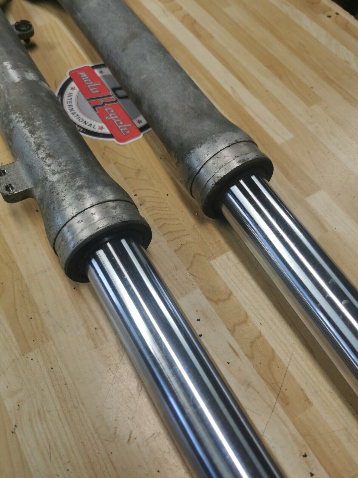 Yamaha DT200 1986 front fork suspension damper suspension