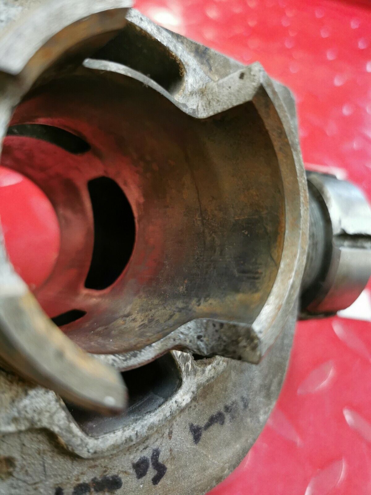 Kawasaki A1 Samurai left side cylinder jug barrel 53.5mm T