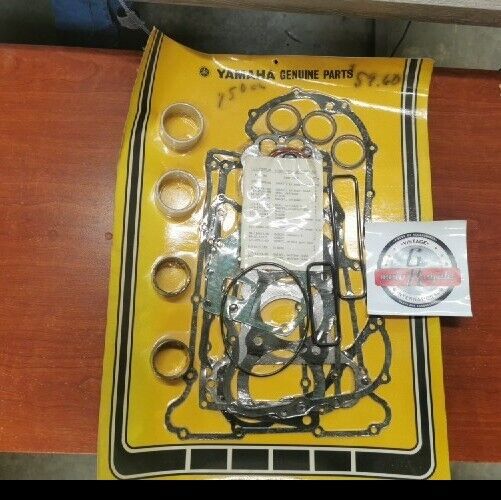 NOS Yamaha 1977 XS750D COMPLETE GASKET KIT 1J7-00000-20-00 1J7-W0001-00-00 Y133