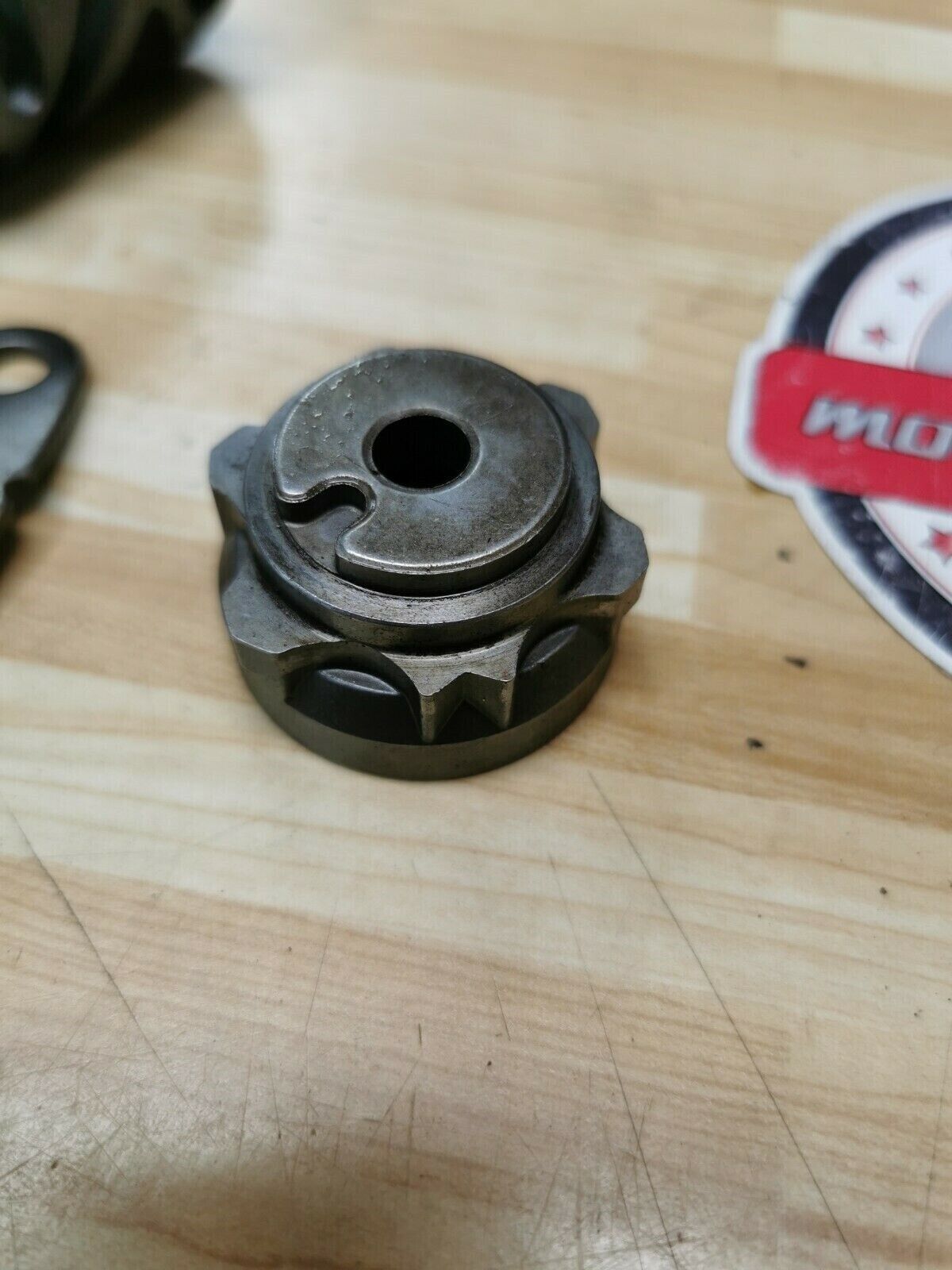 Honda CR250R 1985 gearshift gear shift drum cam center pawl ratchet spring