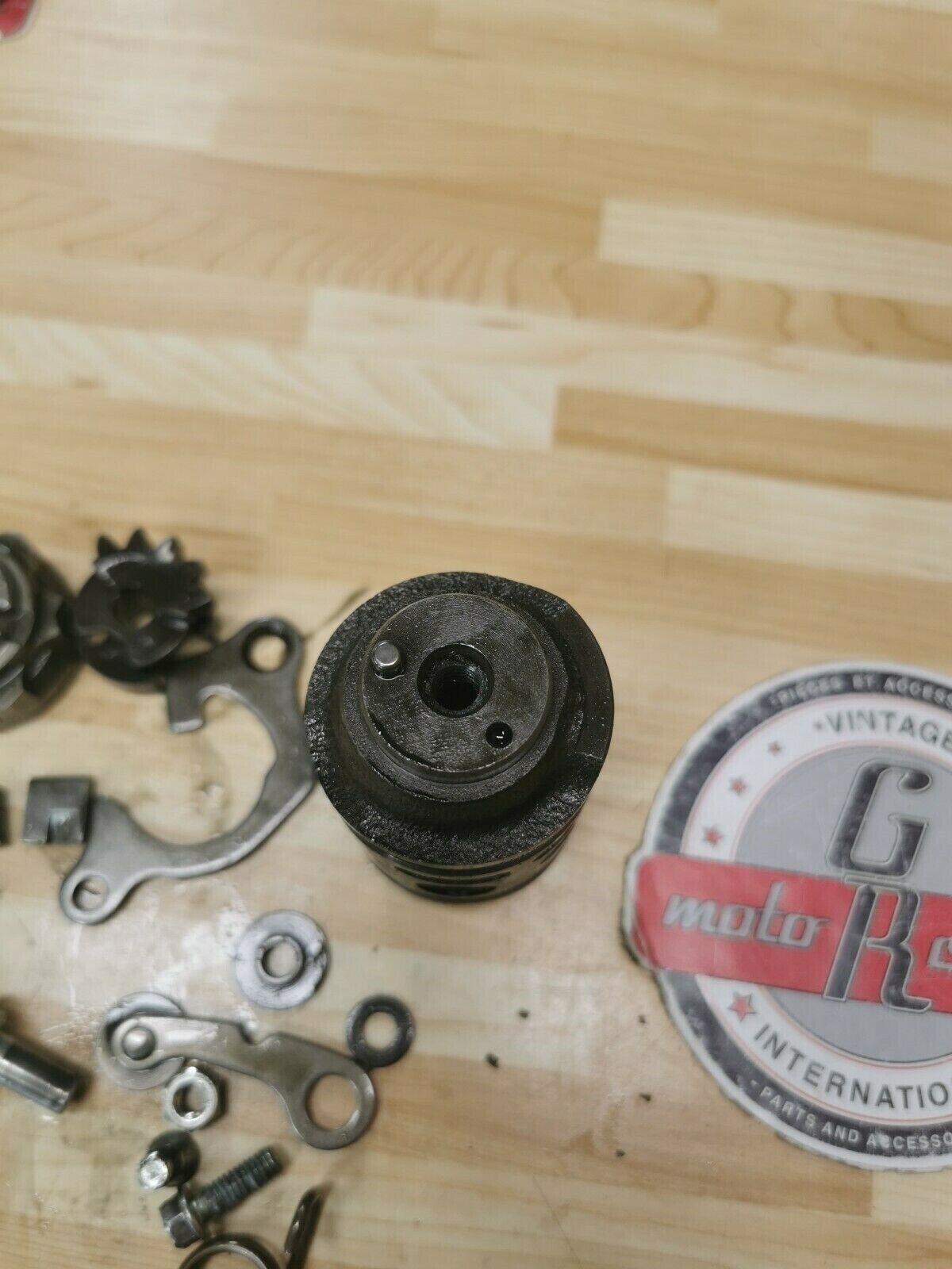 Kawasaki KX250F 2005 gear shift transmission gearshift drum cam pawl ratchet