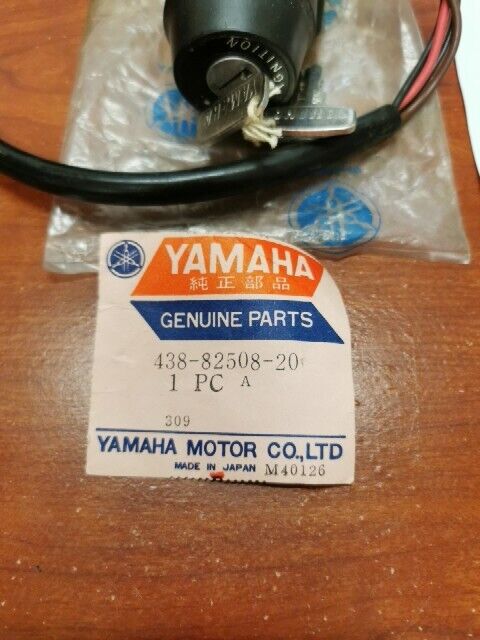 NOS Yamaha 1974 DT250 DT360 MAIN IGNITION SWITCH 438-82508-20-00 Y109