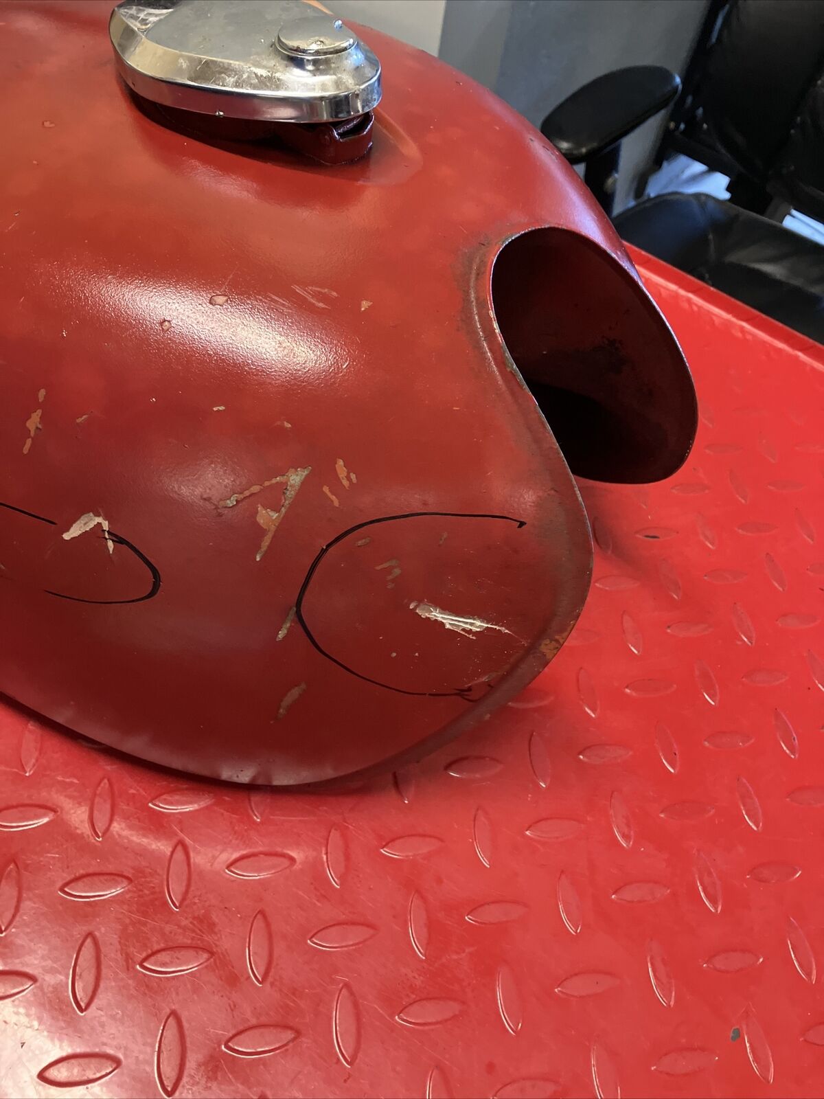 Kawasaki KZ900 KZ1000 Fuel tank gas petrol reservoir