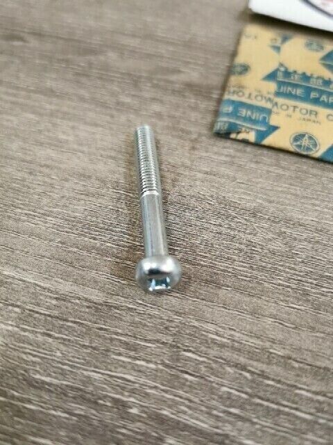 NOS YAMAHA DT125LC FS1 PW50A PW50E EX340B SCREW PAN HEAD 92501-06045-00 Y149