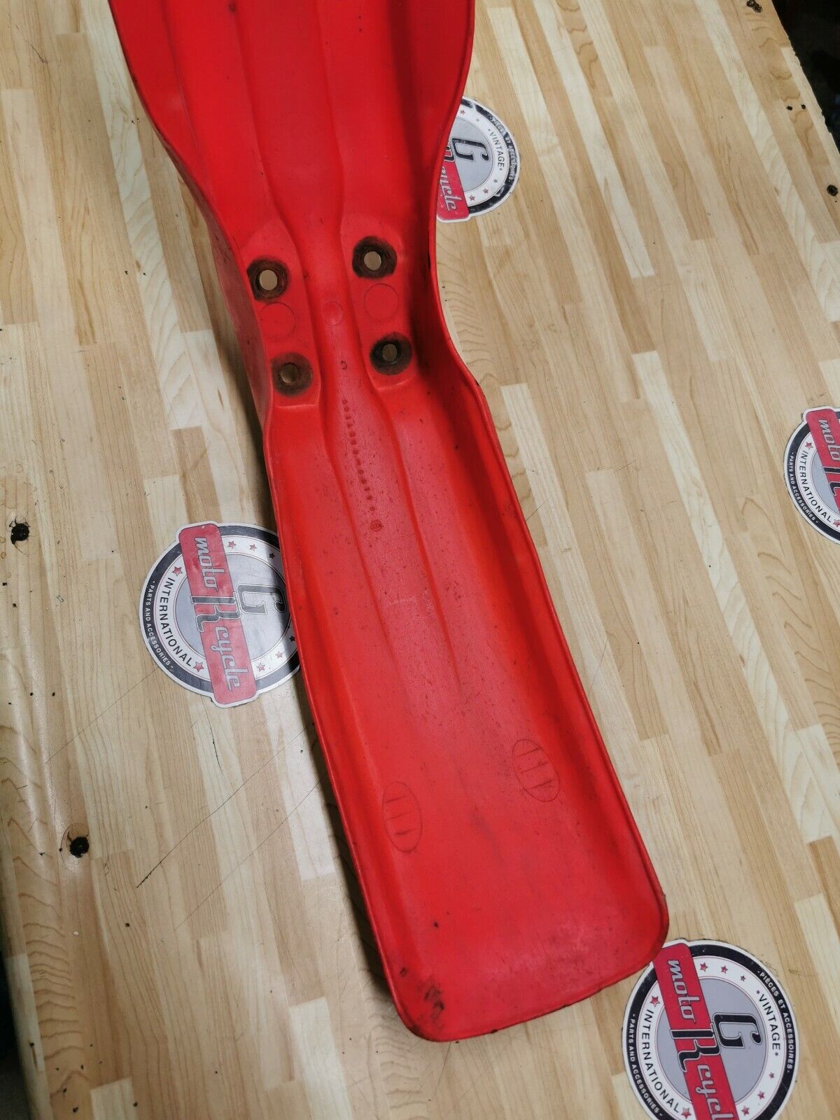 Honda CR125R 1984 front fender plastic fairing CR250R CR500R 61100-KA3-730ZA 2 G