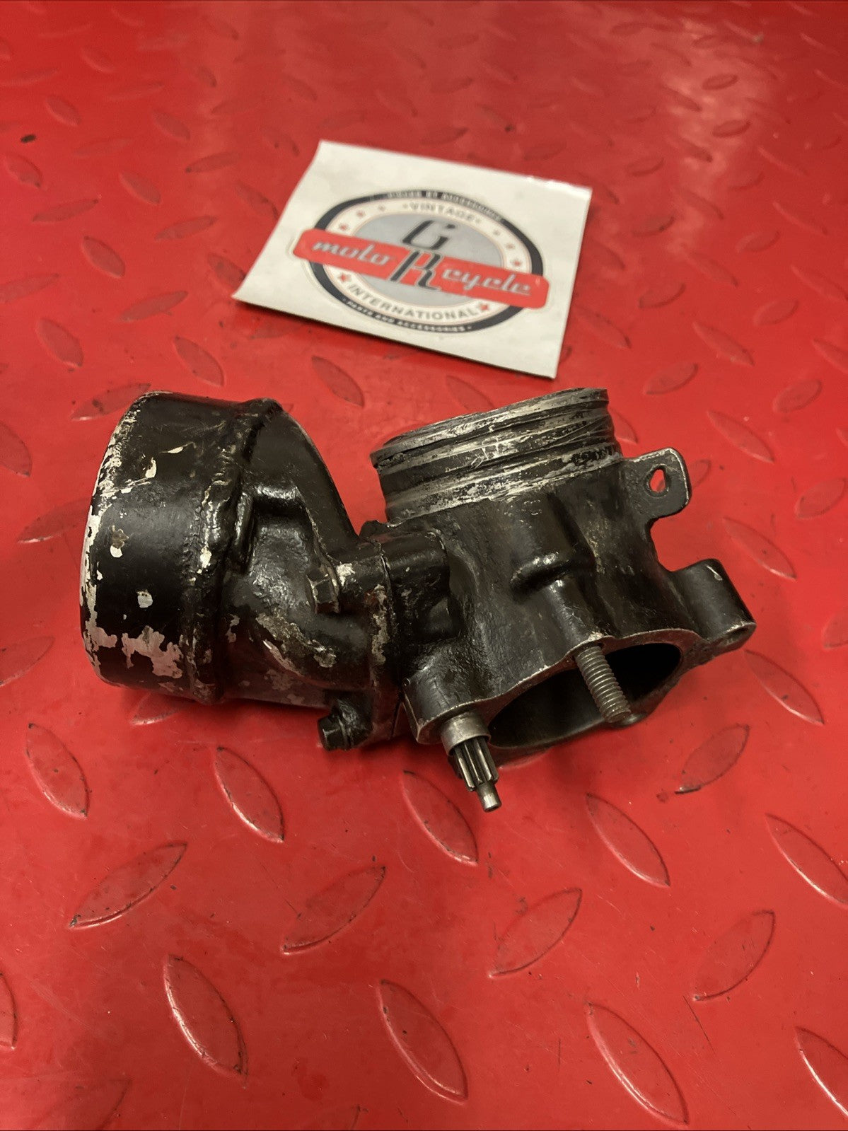 Honda CR250R 1985 Exhaust manifold atac power valve sub chamber