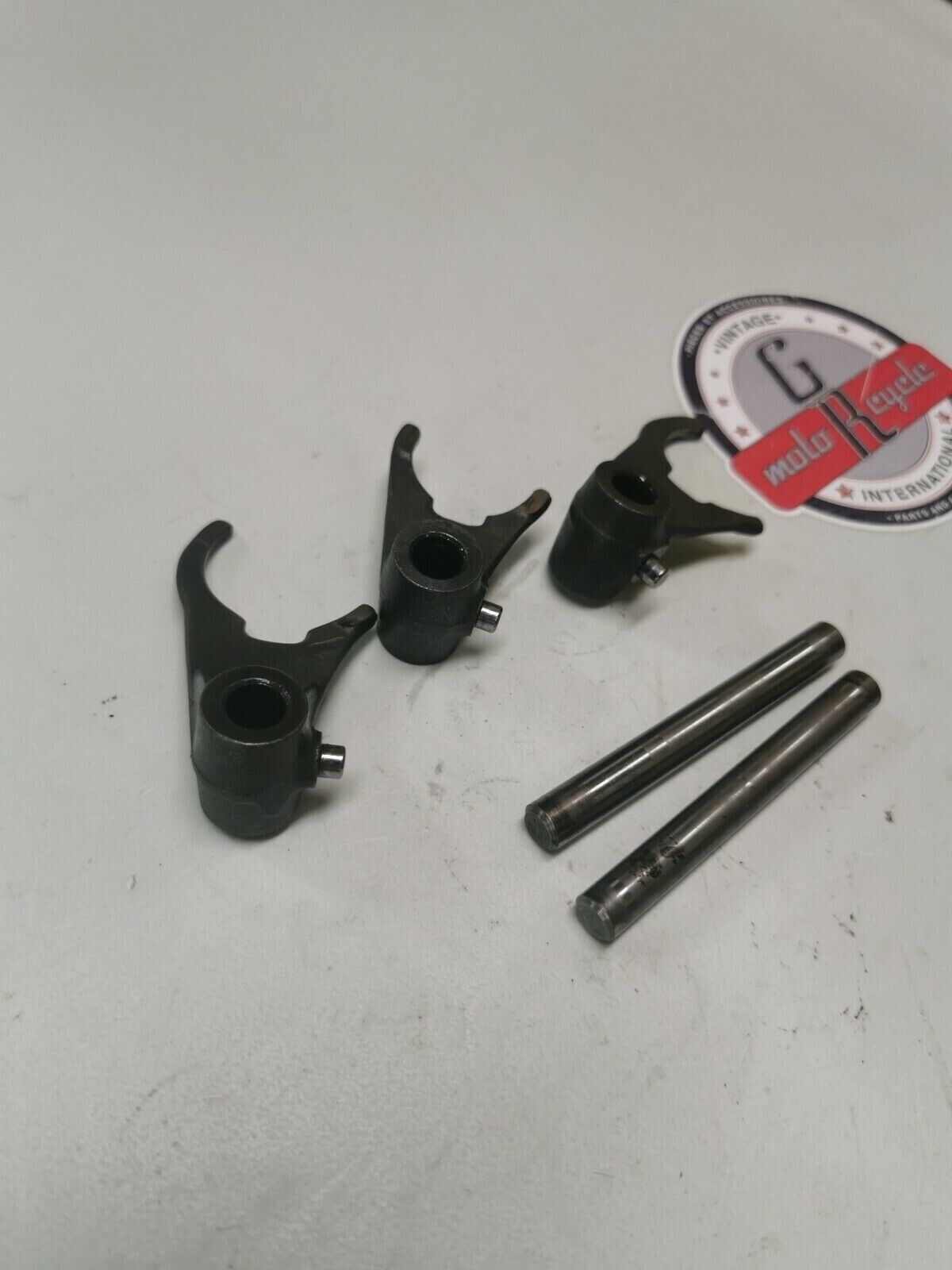 Kawasaki KX125 1980 transmission gearshift gear shift forks 13140-1034