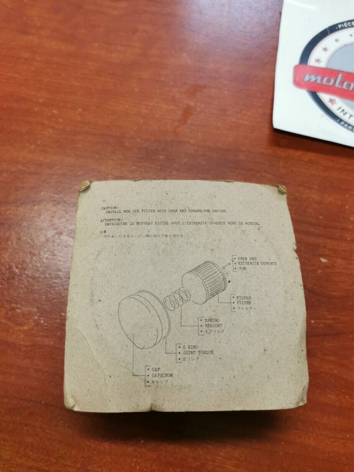 NOS SUZUKI LS650 SP500 DR650 OIL FILTER 16510-37440 SUB. 16510-37450 S30