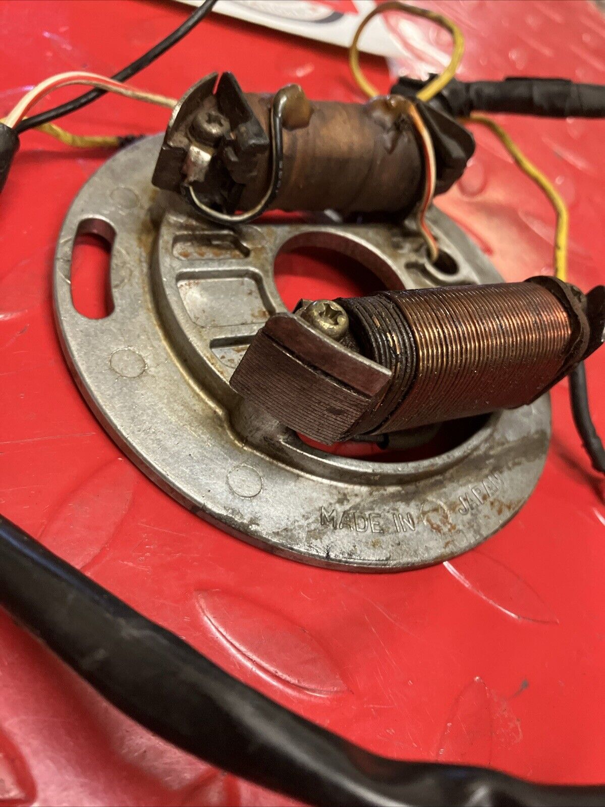 Kawasaki KDX200 1986 Stator generator magneto 1987 1988 BENCH TESTED GOOD