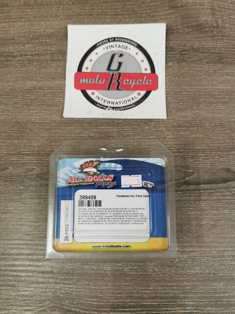 NOS ALL BALLS EX250 KDX200 KDX220 WHEEL BEARING SEAL KIT FRONT 25-1444 J53