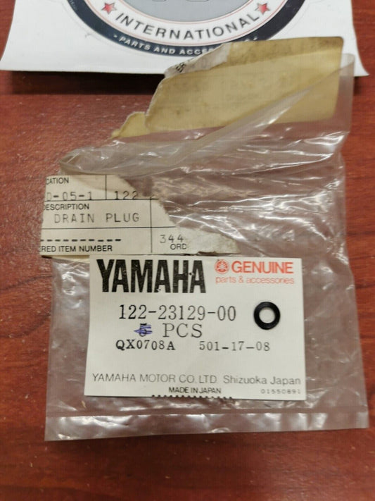 NOS YAMAHA XJ600 XV750 XV250 YX600 DRAIN PLUG GASKET 122-23129-00-00 Y72