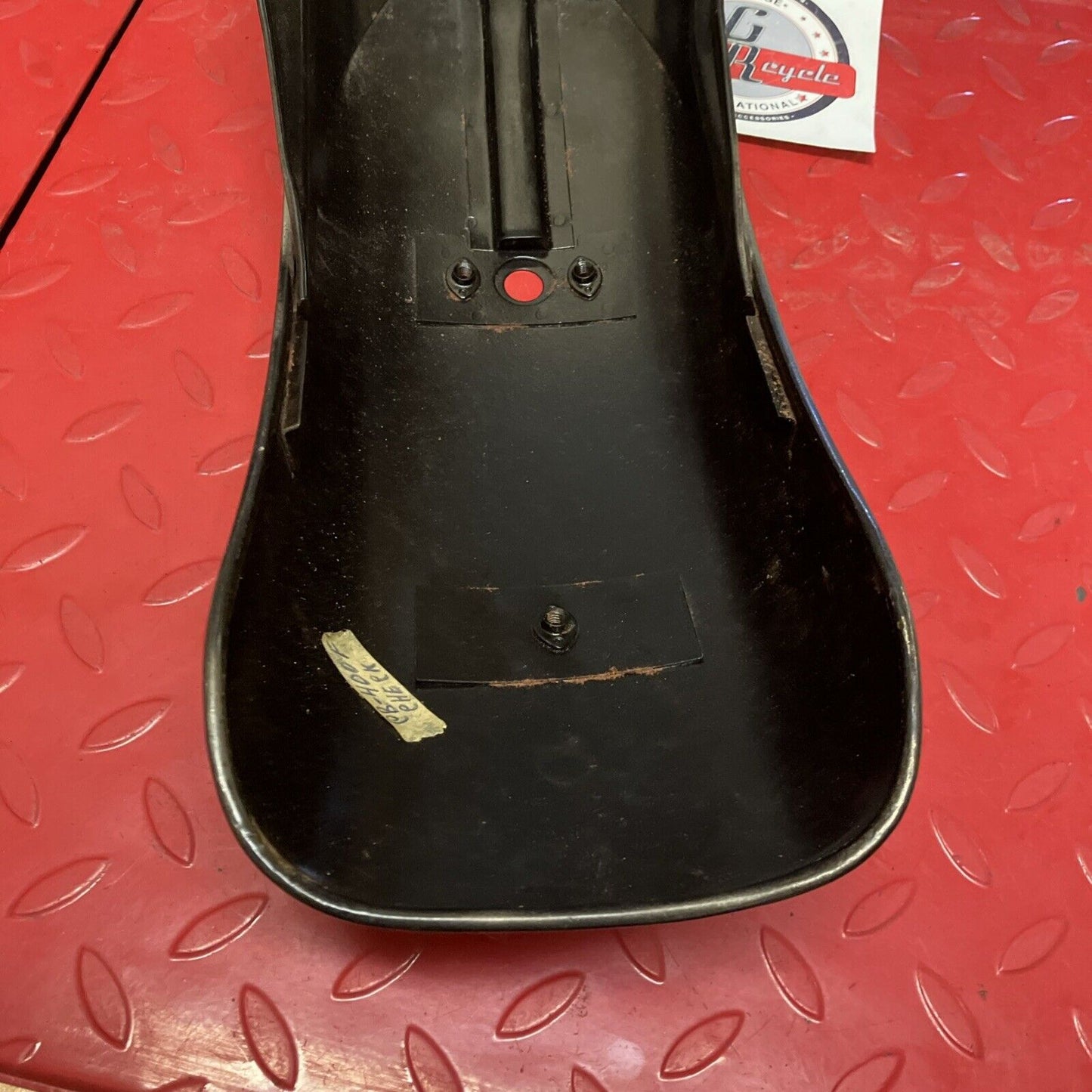 Honda CB400F 1975 1976 1977 Rear fender back mud guard painted black U6