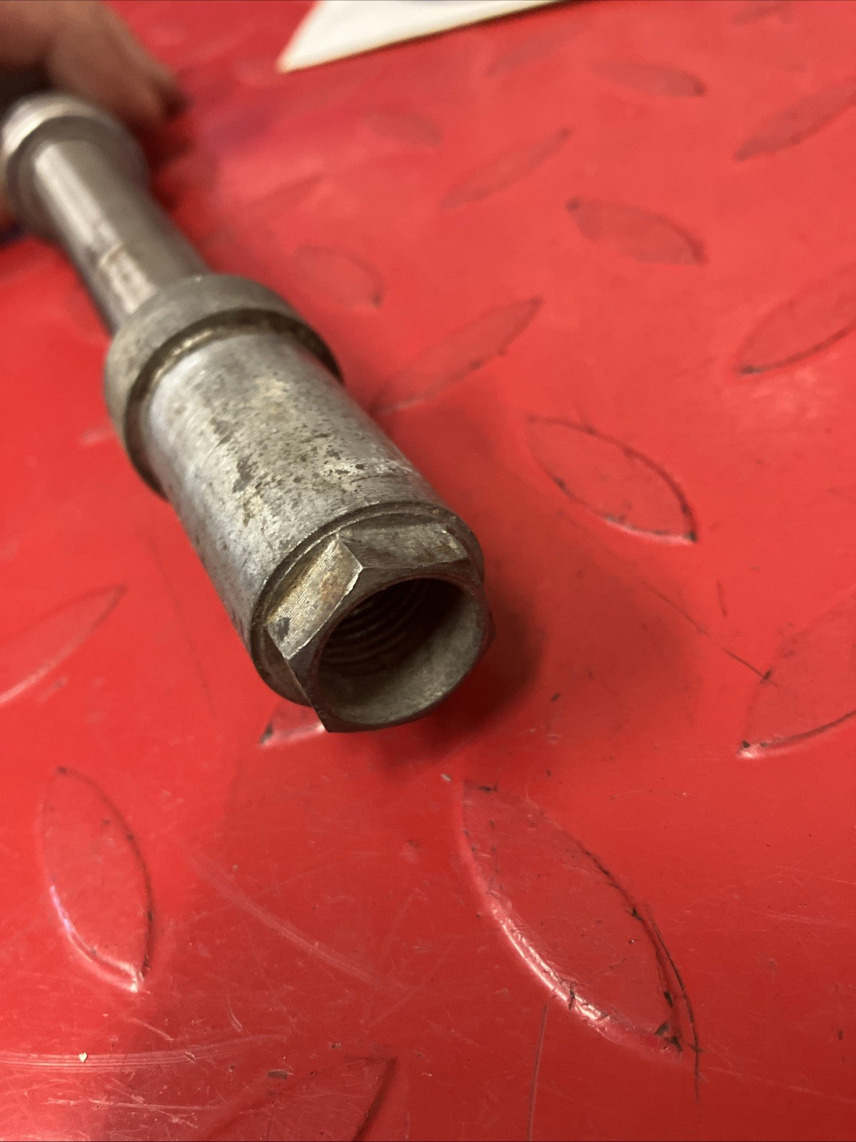 Honda CR250R 1991 Front wheel axl bolt nut collar holder CR125R CR500R 1990