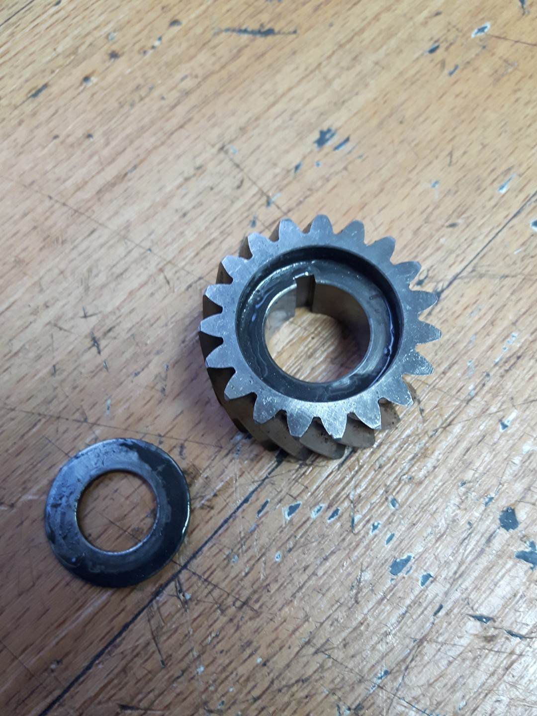 Suzuki DS80 1992 primary drive gear crankshaft 1978-2004 JR80 RM50 RM60 RM80