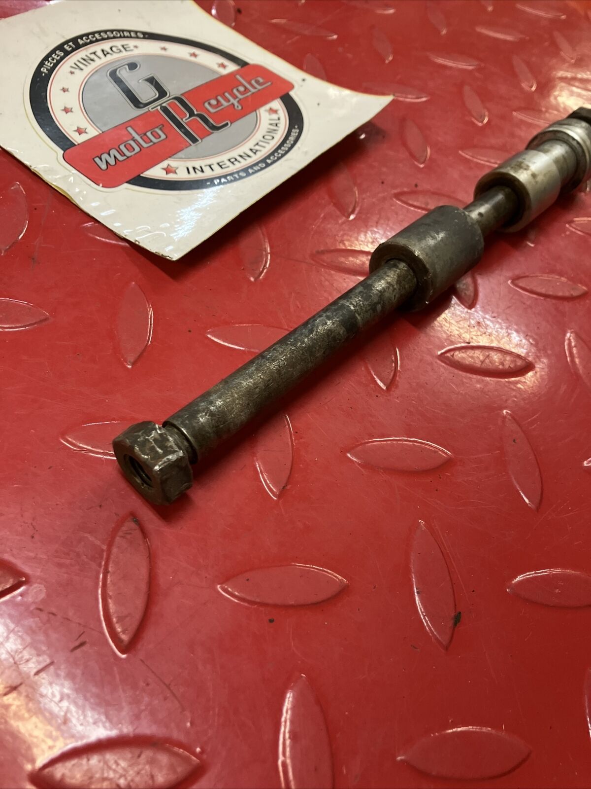 Kawasaki G5 1972 rear wheel axle bolt collar sleeve