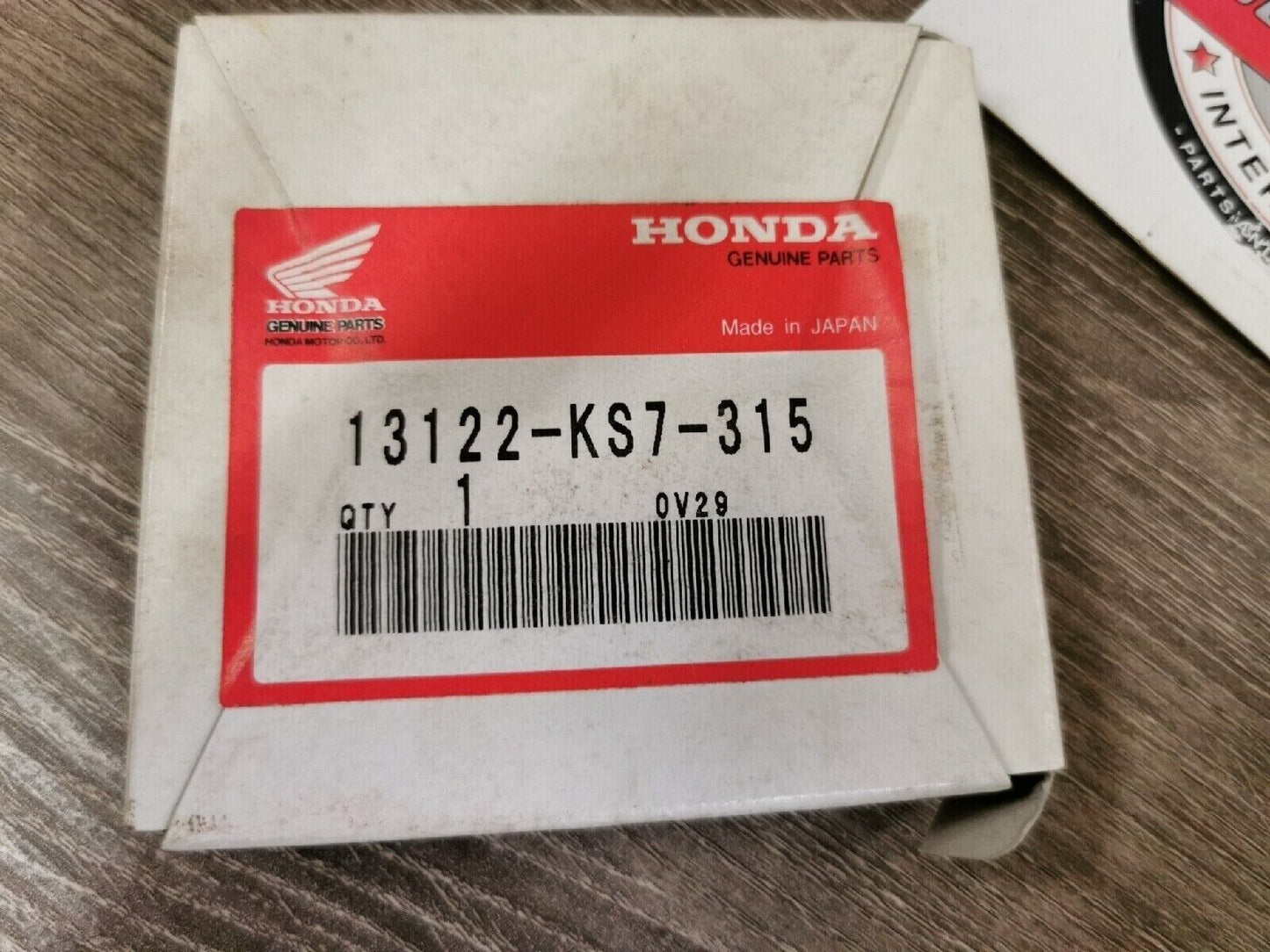 NOS HONDA CR250 1986 1987 PISTON RING SET STD 13122-KS7-315 H41