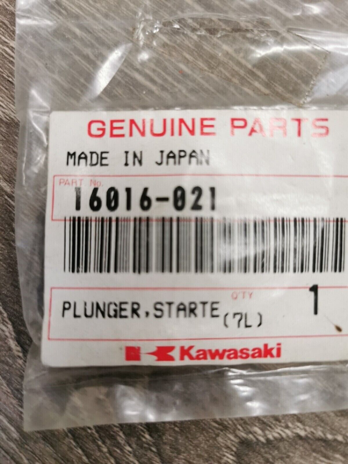 NOS KAWASAKI KZ650 KZ1000 KX80 1977 - 1986 PLUNGER STARTER 16016-021 K29