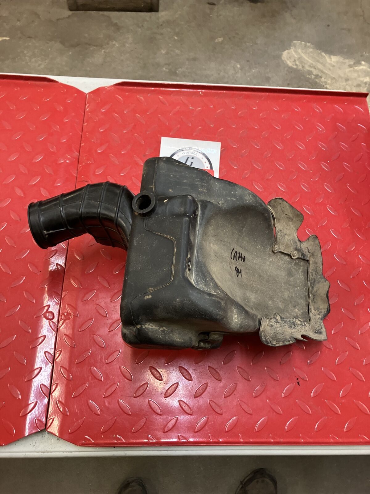 Honda CR250R 1984 Airbox air box cleaner filter housing boot connecting tube