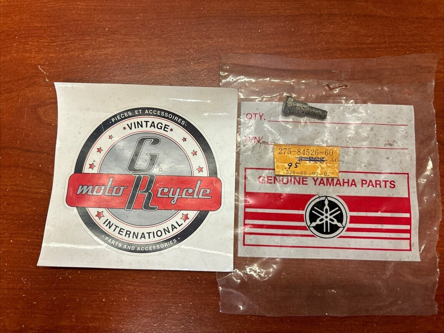 NOS Yamaha 1974 RD250 RD350 BOLT 275-84526-60-00 SUB 479-84526-00-00 Y182