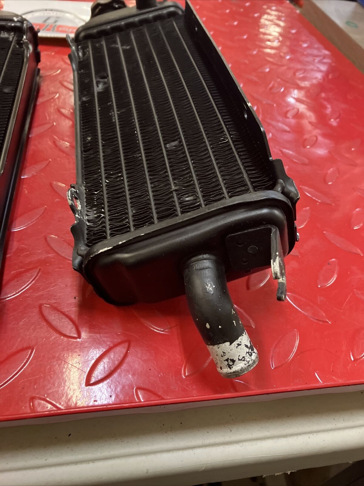 Suzuki RM125 1985 left right radiator set 1985 17710-14502 1984