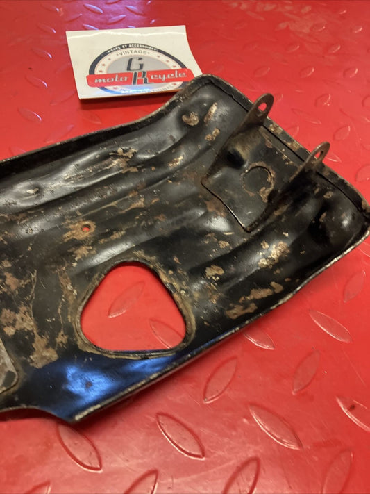 Honda XR75 1973 Skidplate crankcase protector 1974 1975 1976
