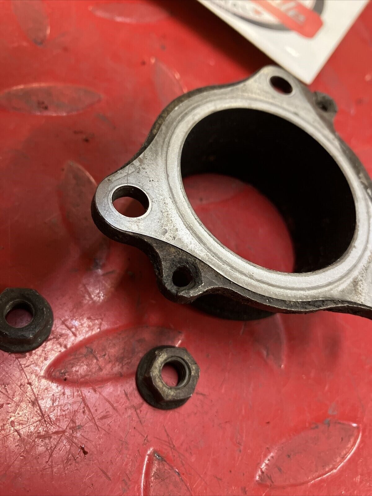 Honda CR125R 1996 exhaust manifold pipe joint flange 1990 - 1999