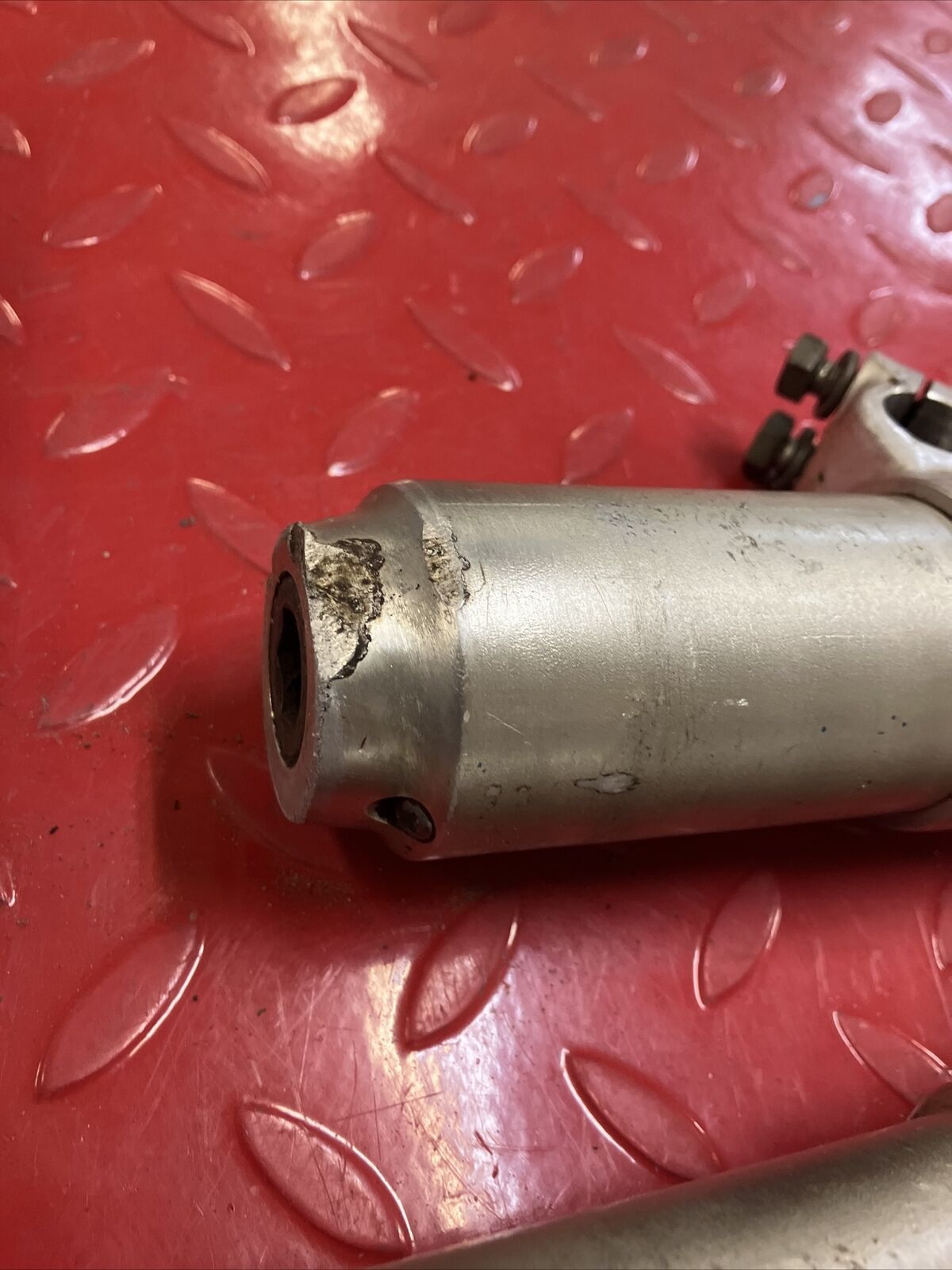 Suzuki RM125 1984 left right front forks