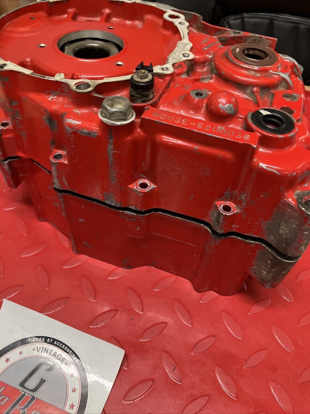 Honda XL350R 1986 Left right crankcase
