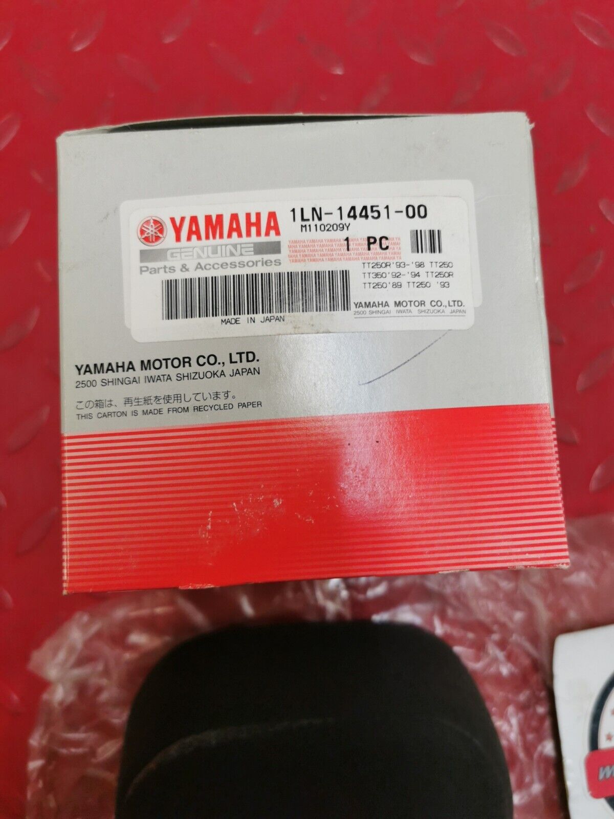 NOS YAMAHA tt350 WR250 TTR250 WR25R AIR FILTER 1LN-14451-00-00 Y40