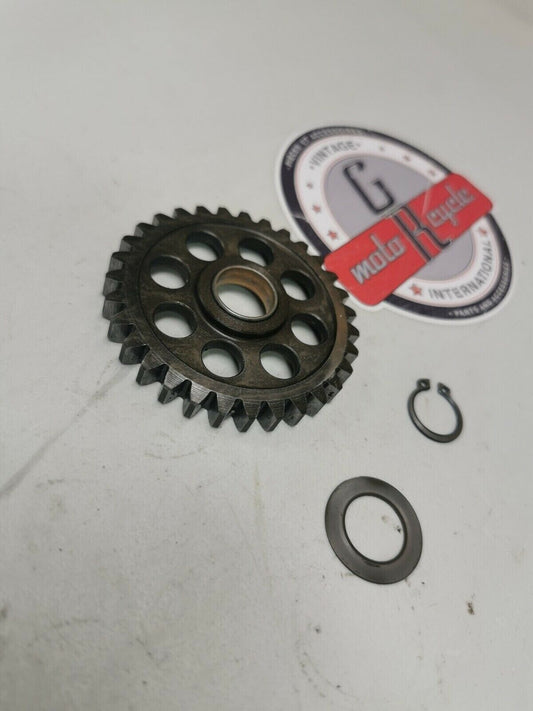 Kawasaki KX125 1980 kickstarter kick starter idle gear