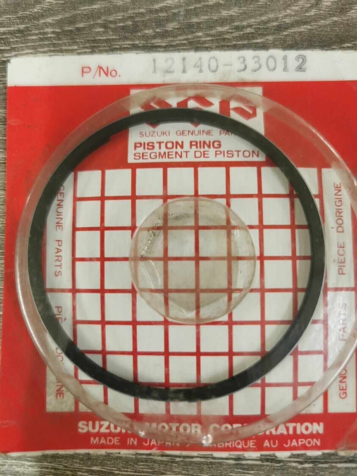 NOS SUZUKI GT380 GT250 RING SET STD 12140-33012 S23