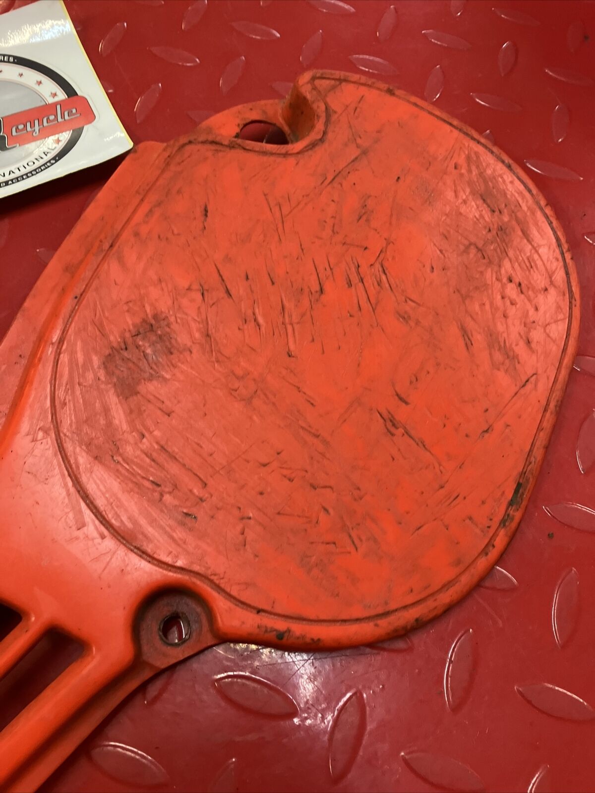 Honda CR80R 1984 left side cover panel