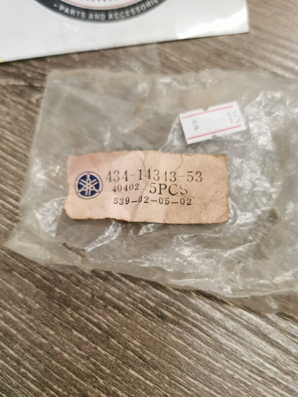 NOS YAMAHA TY250 1974 1975 MAIN JET 434-14343-53-00 Y58