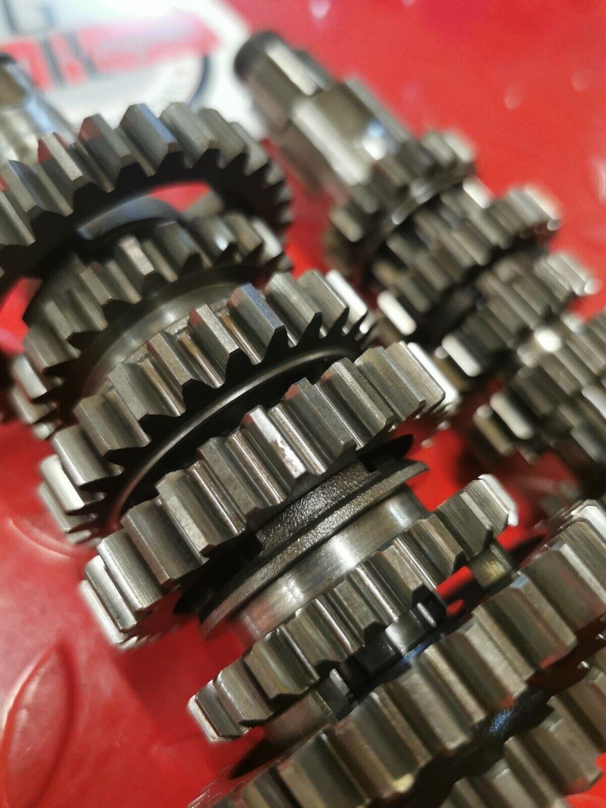 Honda CR125R 1982 transmission main counter input output shaft 23210-KA3-010 3